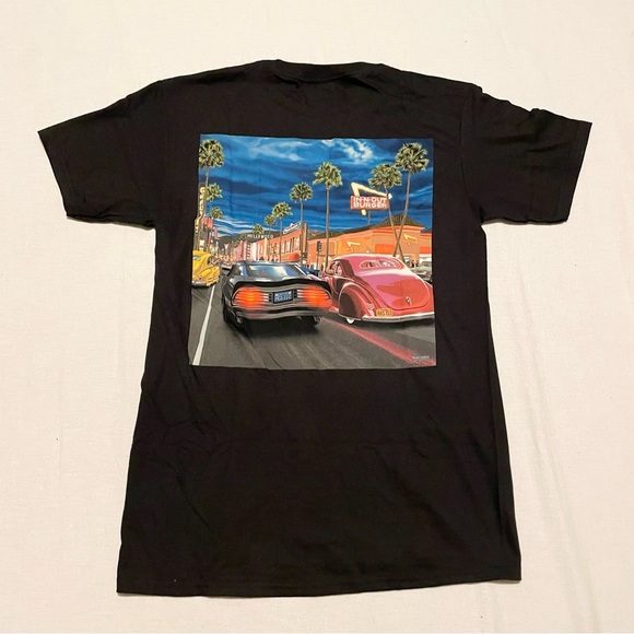 In N Out Burger California Hollywood Men's Black Shirt Small - Picture 10 of 16